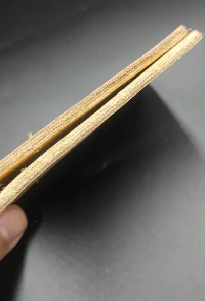 Billetera de cuero beige - miniatura 4