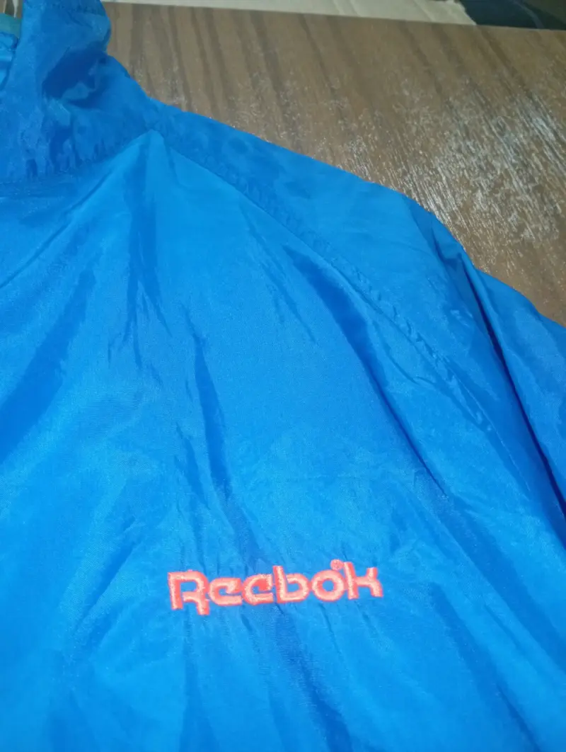 Cortavientos azul Reebok - 2
