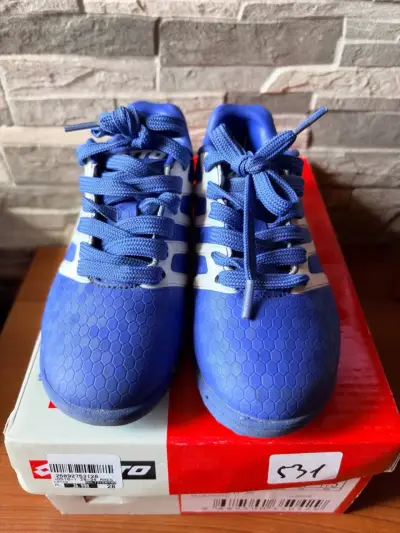 Zapatillas deportivas infantiles azules - miniatura 1