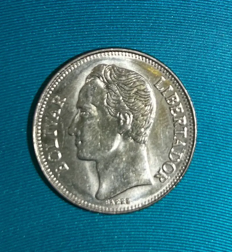 Moneda 1 Bolívar Venezuela 1990 - 2
