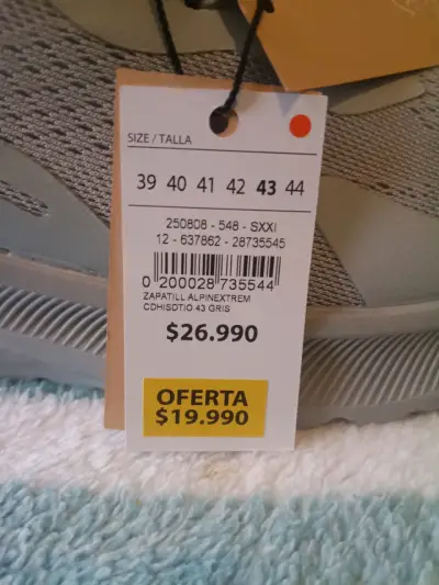 Zapatillas deportivas Alpinetrem gris - miniatura 4