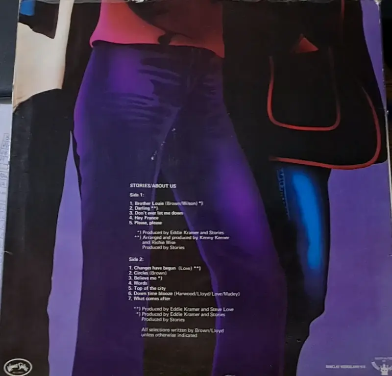 Vinilo - Stories - Brother Louie - 2