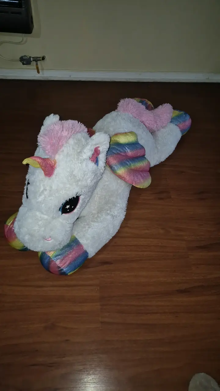Peluche de unicornio grande