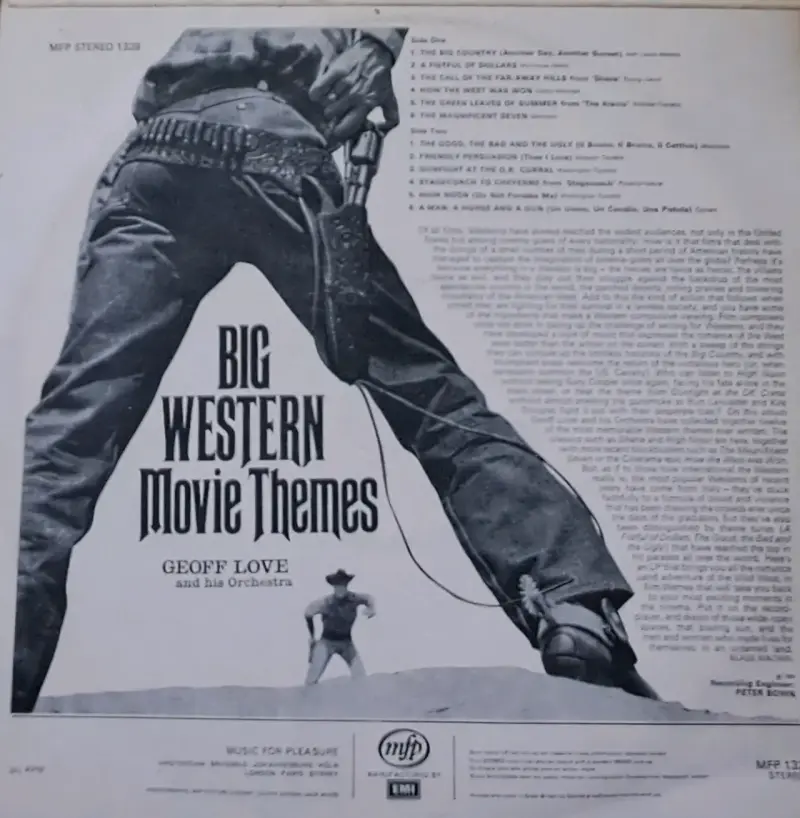 Vinilo Big Western Movie Themes - 7