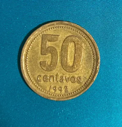 Moneda 50 centavos 1992 Argentina - miniatura 1