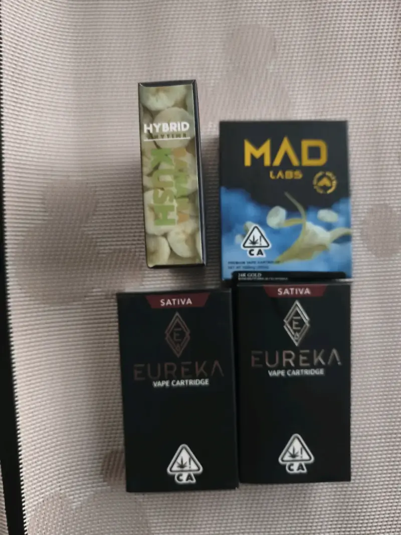 Cartuchos de vapeo Sativa y Hybrid