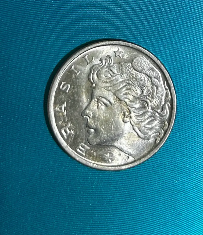 Moneda 50 centavos 1976 Brazil - 2