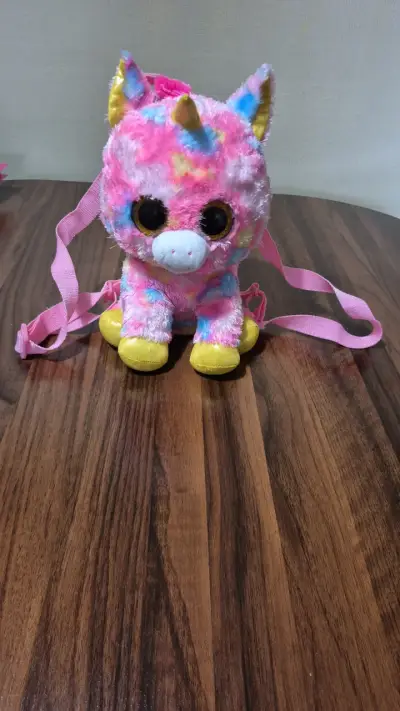 Mochilas marca ty  de peluche coloridos - miniatura 2