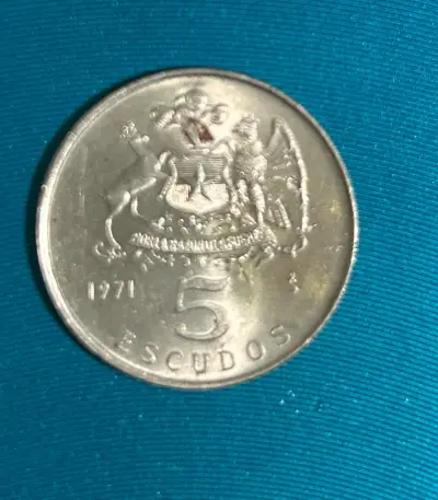 Moneda 5 escudos 1971 - miniatura 1