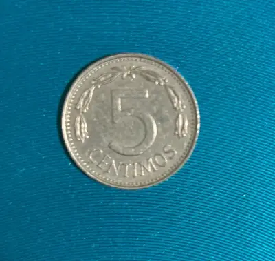 Moneda antigua 5 céntimos Venezuela 1986 - miniatura 1