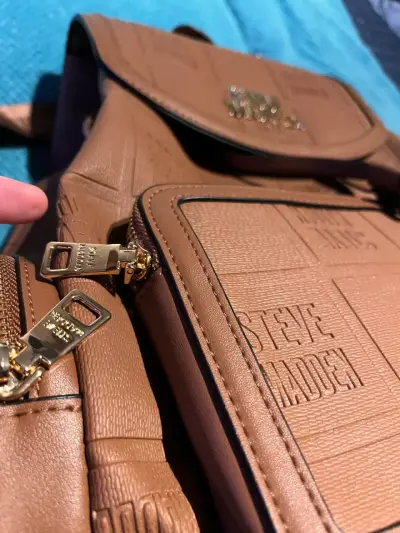 Mochila café camel Steve Madden - miniatura 1