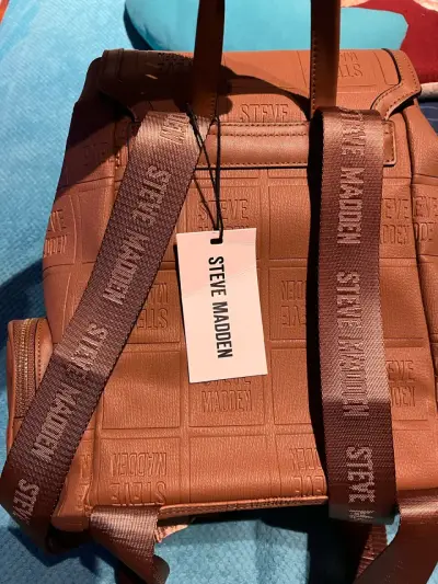 Mochila café camel Steve Madden - miniatura 5