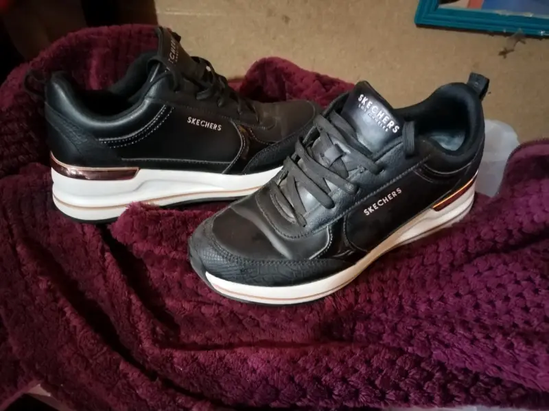 Zapatillas negras Skechers - 3