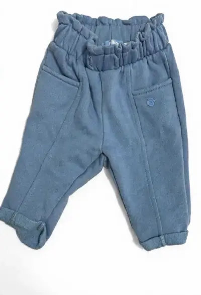 Pantalones bebé azules 3-6 meses - miniatura 1