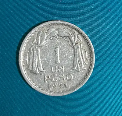 Moneda de un peso 1954 - miniatura 1