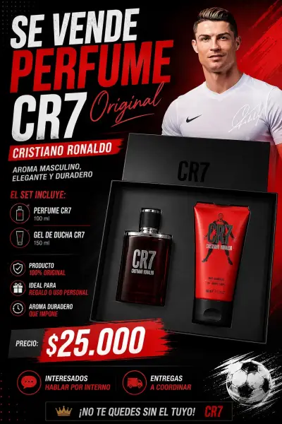 Set de Perfume CR7 Original - miniatura 1