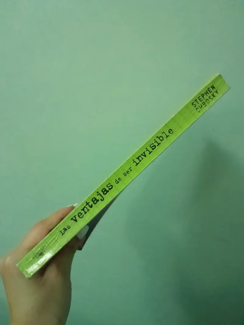 Libro 'Las Ventajas de Ser Invisible' - 3