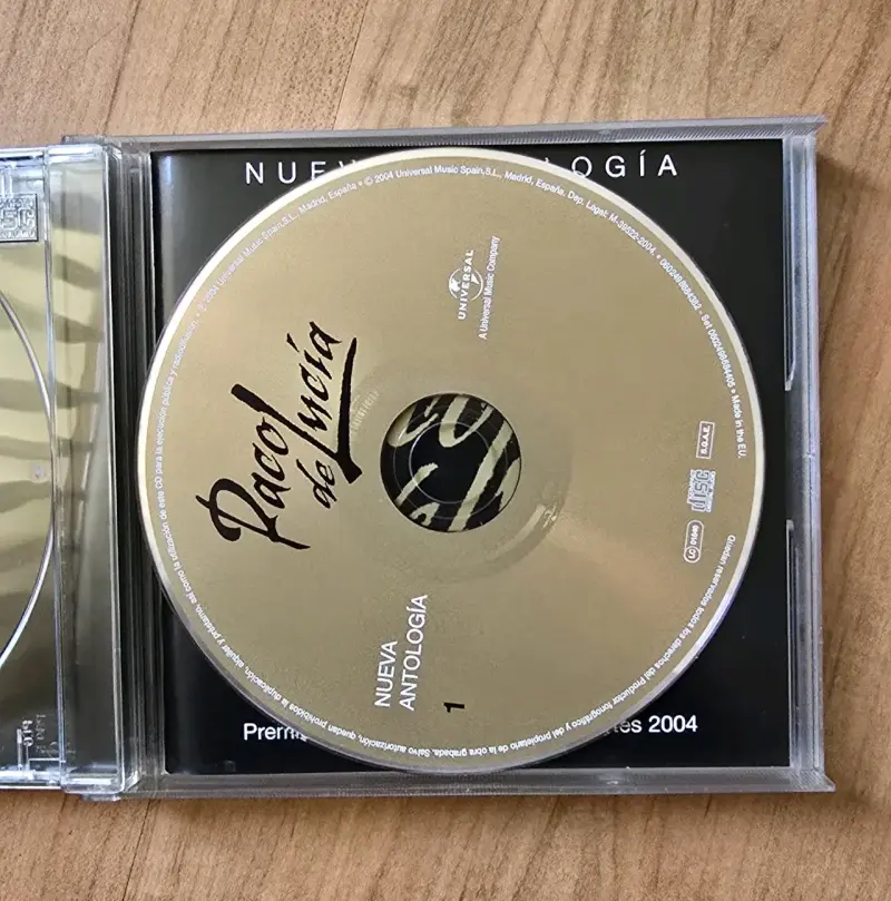 "Nueva Antología" de Paco de Lucía, doble CD - 3