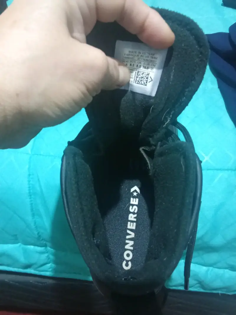 Botas negras Converse All Star - 5