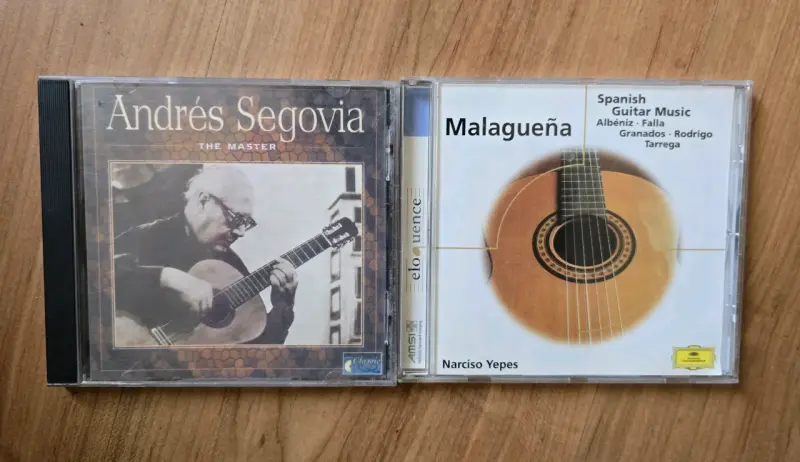 2 CDs Guitarra Española Andrés Segovia + Narciso Y