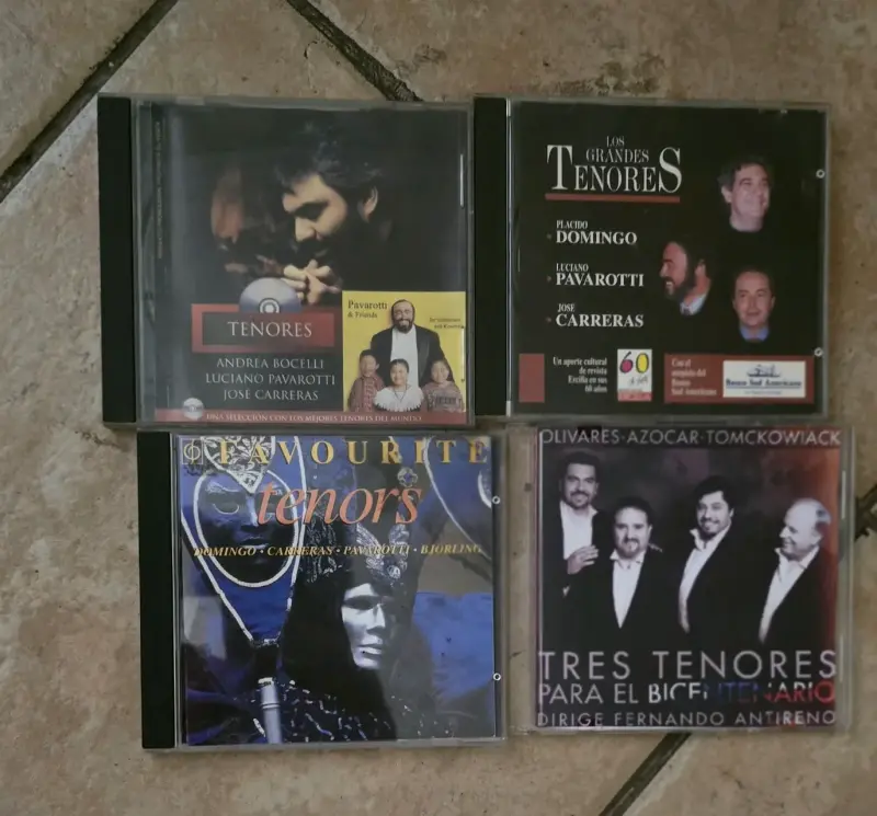 Set de CDs de Tenores - 1
