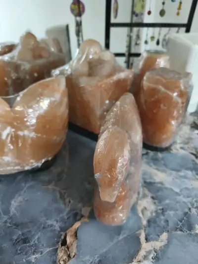 Lámpara de sal del Himalaya - miniatura 5
