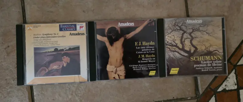 Lote 3 CD Música Clásica (Colección Amadeus / Sony