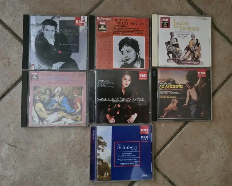 Lote 7 CDs Música Clásica - EMI Classics