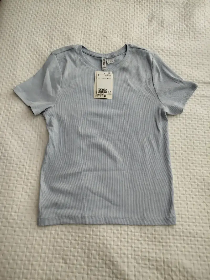 Polera celeste nueva