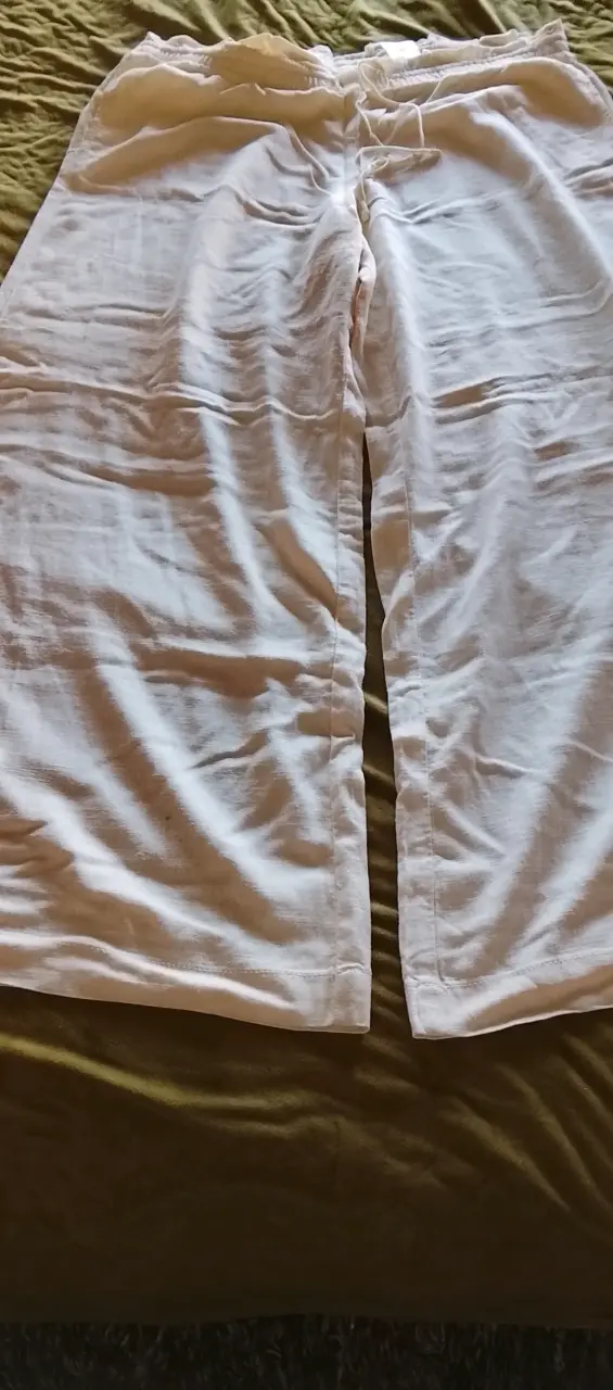 Pantalón rosado con lazo pantalón casual - 5