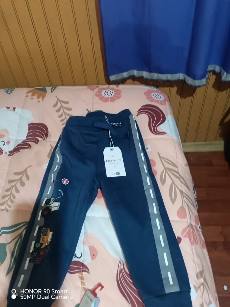 Pantalón infantil azul Figaro - 1