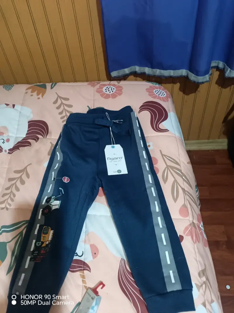 Pantalón infantil azul Figaro - 3