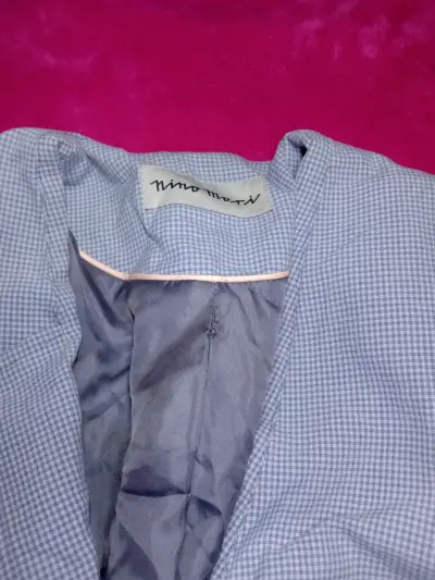 Blazer gris de mujer - miniatura 3