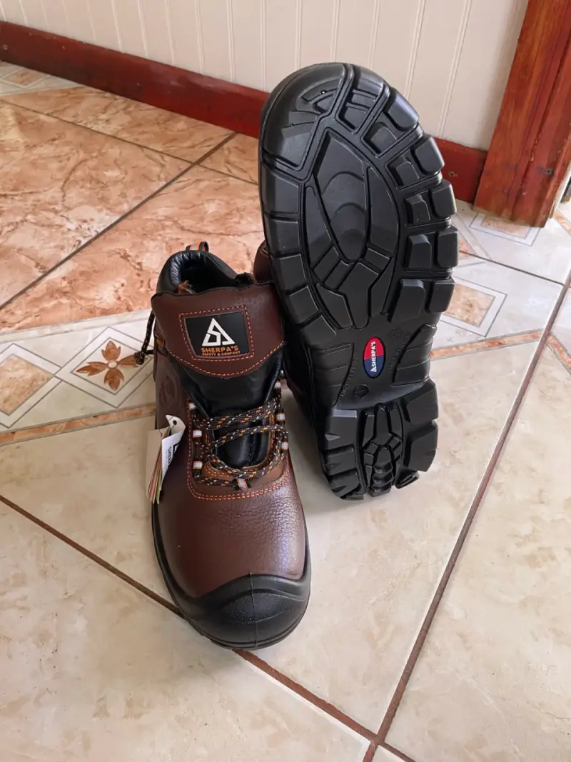 Zapatos de trabajo Sherpa marrones