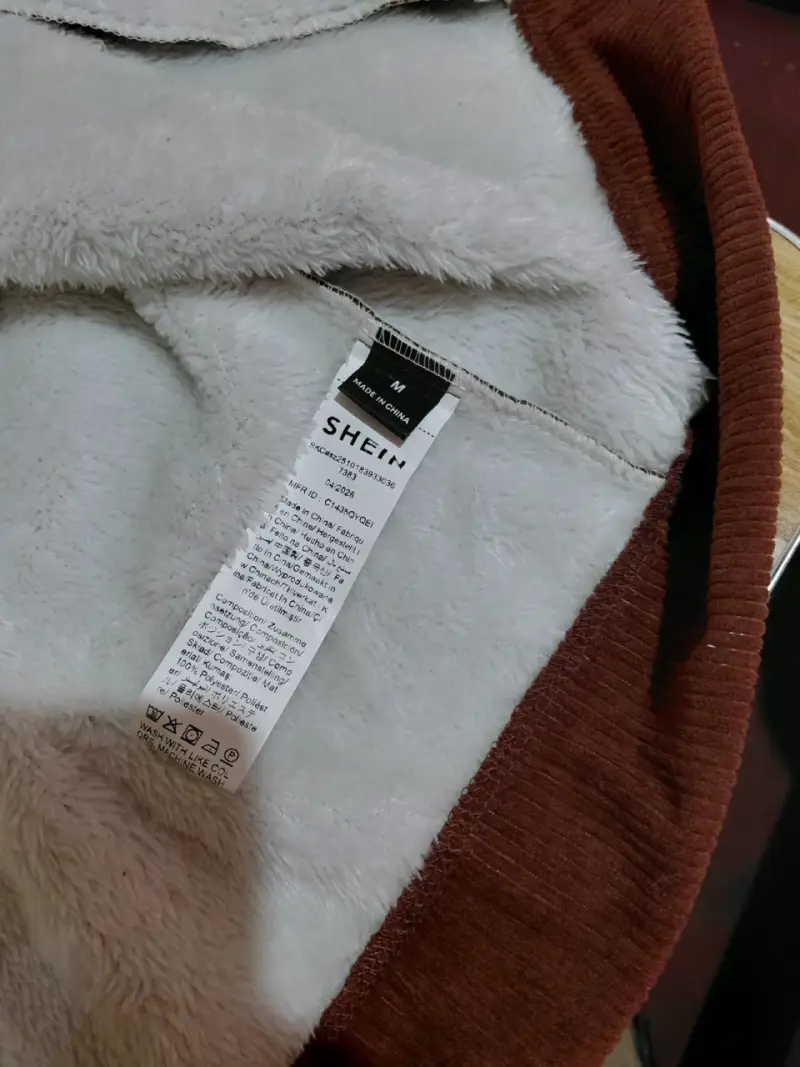 Chaqueta de pana marrón con forro - 2