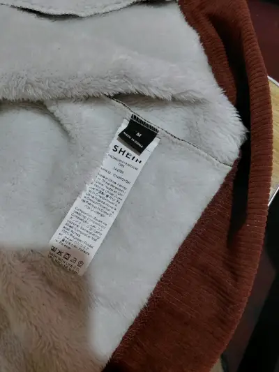 Chaqueta de pana marrón con forro - miniatura 2
