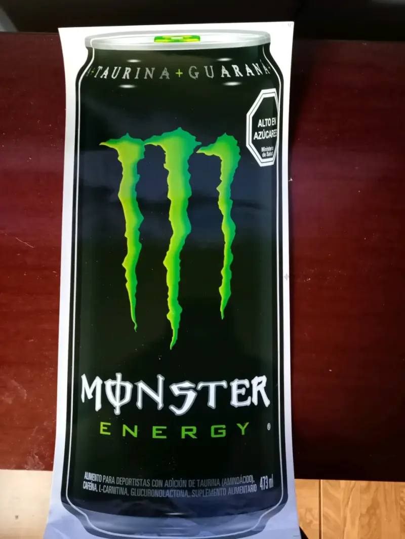 Letrero Monster Energy grande - 2