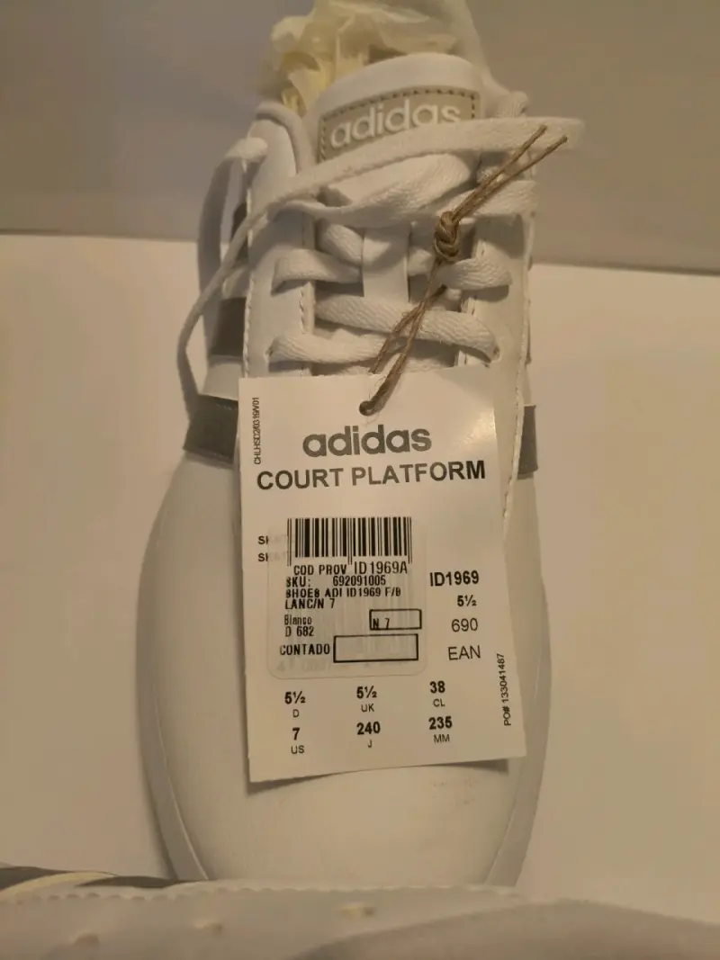 Zapatillas blancas Adidas nuevas - 4
