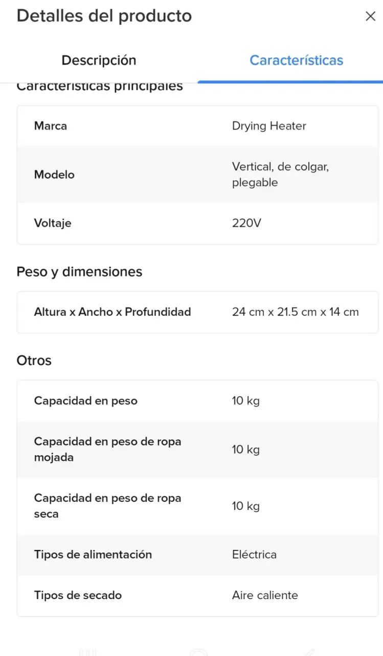 Consulta espejo. , pisos pack 4 ,secadora portati - 4