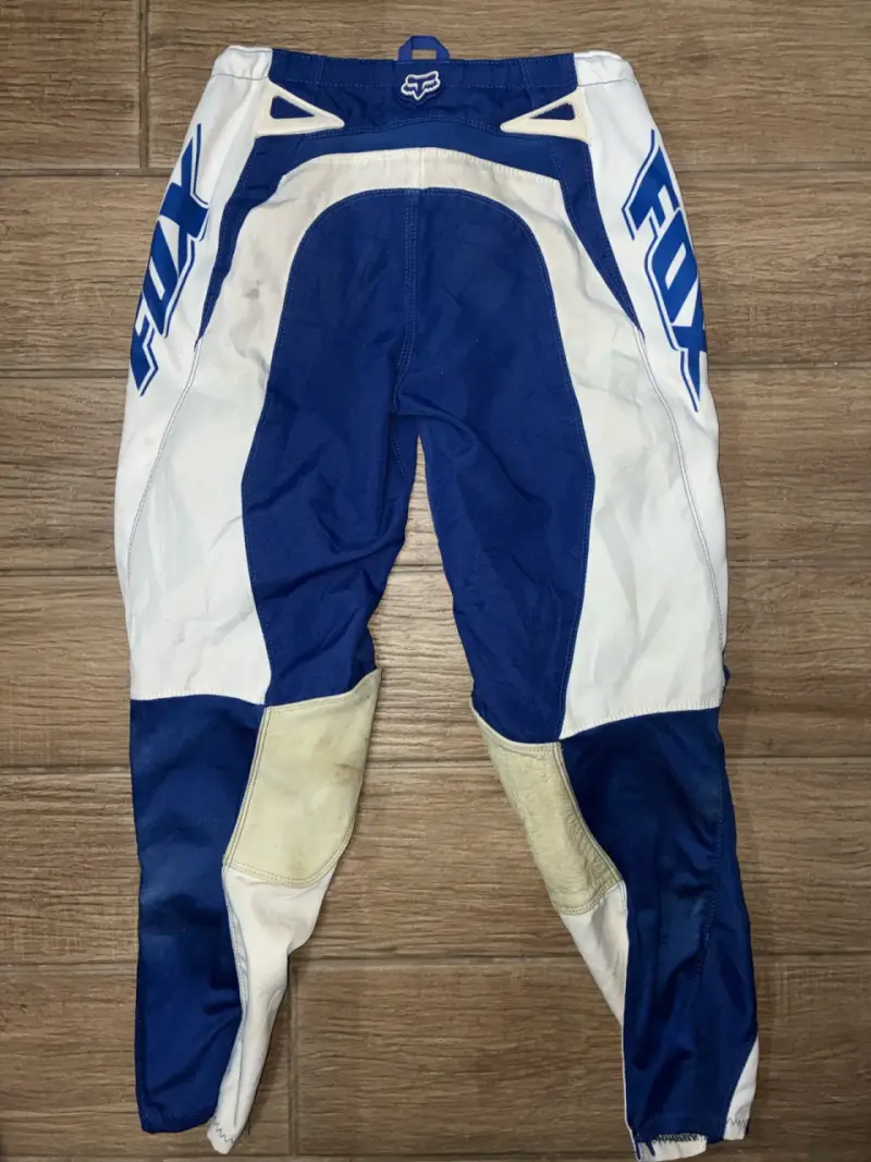Pantalones motocross Fox azul niño/adolescente - 3