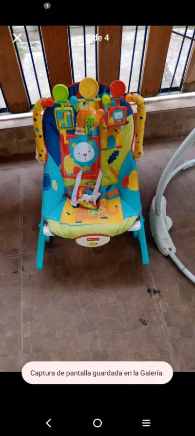 Silla mecedora bebé Fisher-Price - miniatura 1