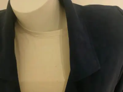 Abrigo azul elegante - miniatura 1