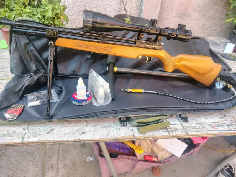 Rifle de aire comprimido con mira PCP PR 900 W - 6