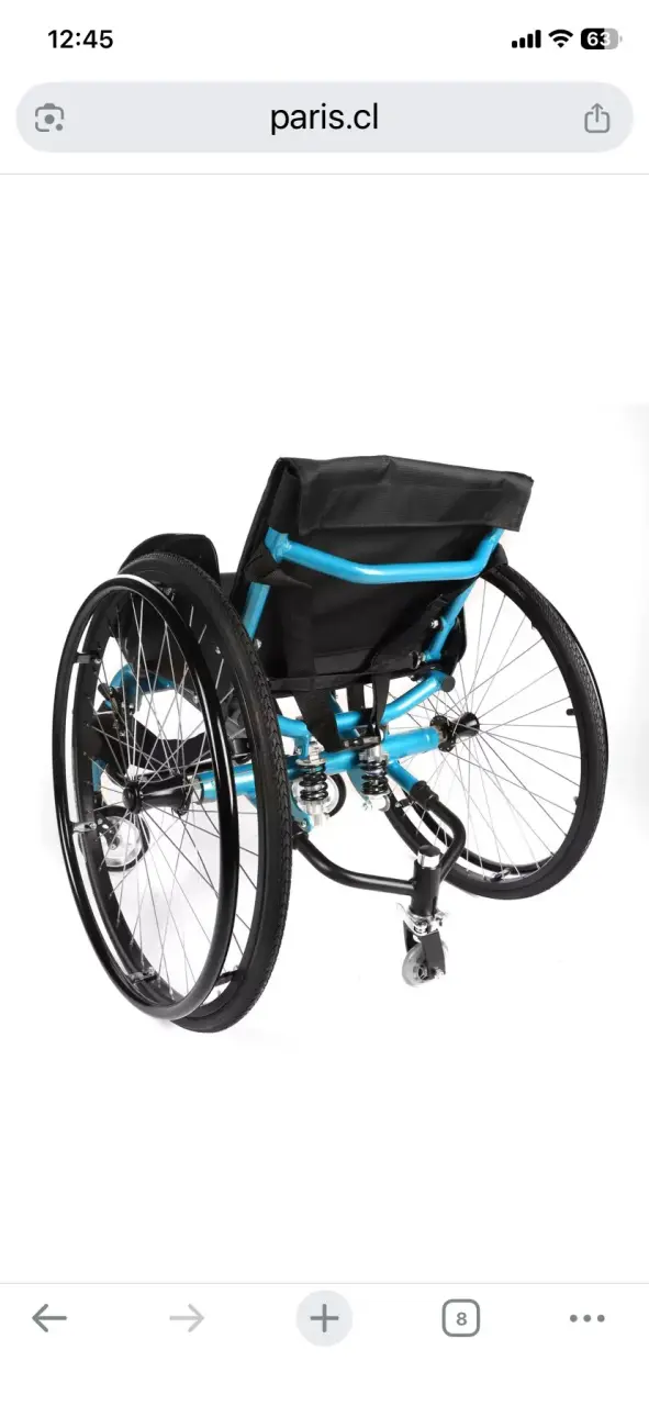 Silla de ruedas deportiva usada - 6