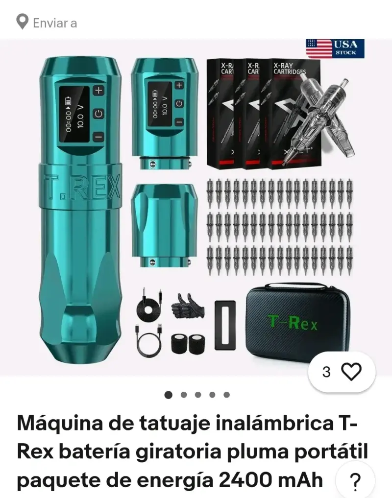Kit de tatuaje profesional - 4