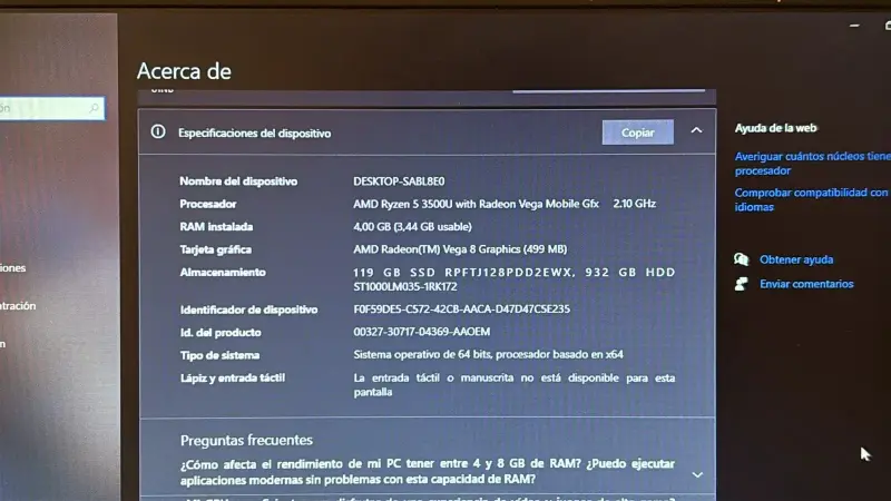 Computador Lenovo - 4