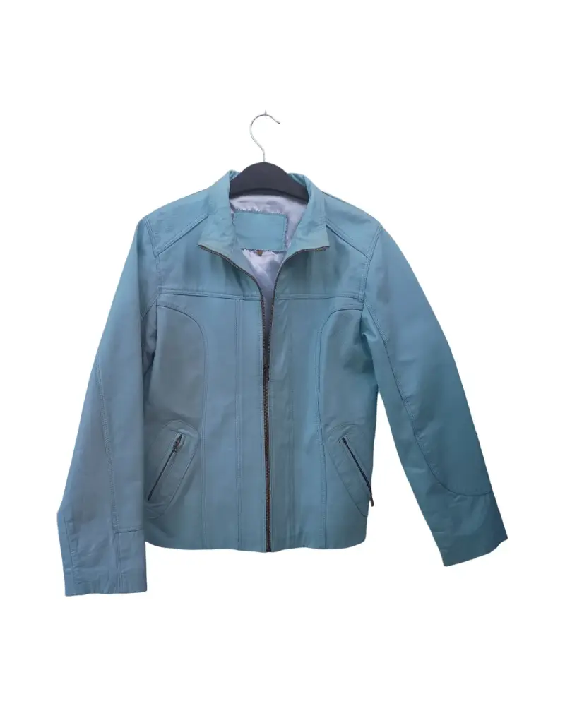 Chaqueta de mujer azul claro - 2