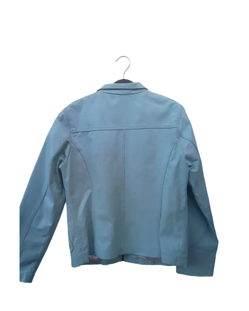 Chaqueta de mujer azul claro - 3