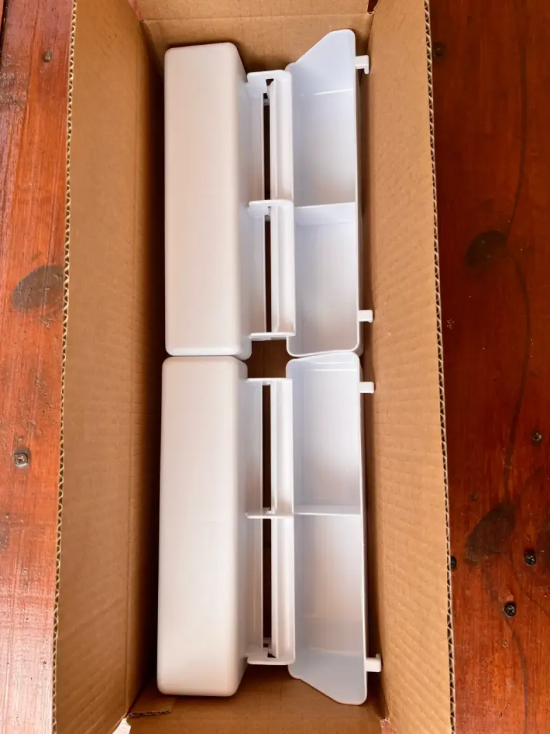 Set de comederos dobles para aves - 2