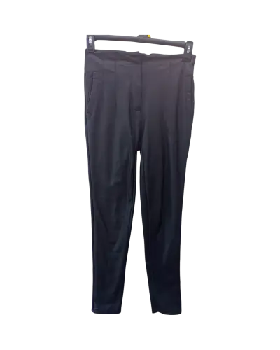 Pantalon negro de cuerina - miniatura 2